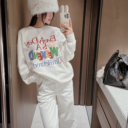 Kitsch cotton gimo sweat shirt