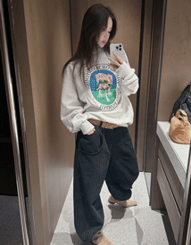 Sporting cotton sweat shirt