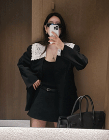 Bali lace collar jacket