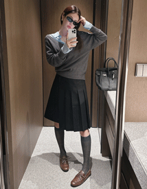 Blaine wrap midi skirt