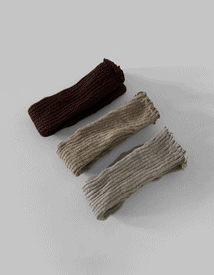 Cosy knit leg warmer