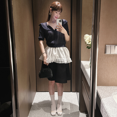 Resell layered sleeveless dress