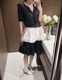 Resell layered sleeveless dress