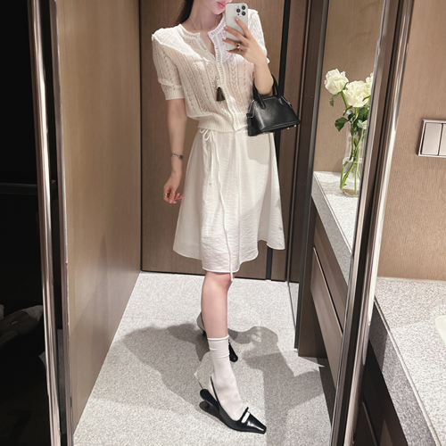 Mime flare midi skirt