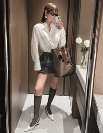 Prince shirt balloon dress