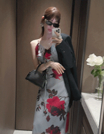 Rosemary long slip dress