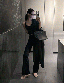 Cloud span boots-cut leggings