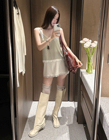 Charvet lace dress