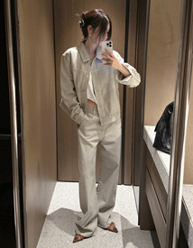 Pigment dyeing cotton jacket