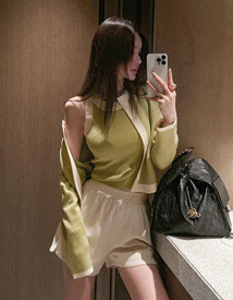 Halley two-tone sleeveless