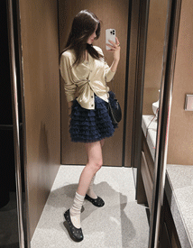 Cama loose warp cardigan