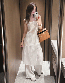 Lucy linen sleeveless