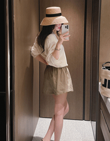 Hose cotton short pants