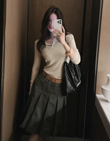 Ricky golgi collar knit