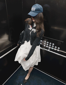 Dog round wool cardigan (wool100%)