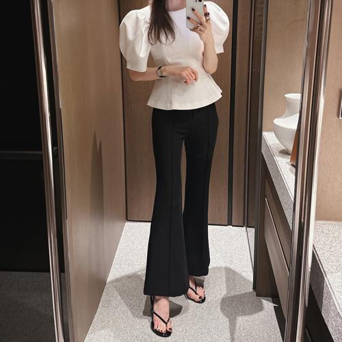 Bana span boots-cut pants