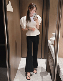 Bana span boots-cut pants