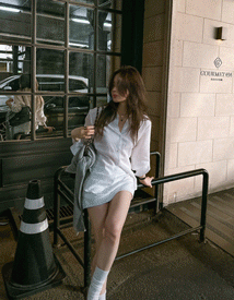 Lumen linen button shirt