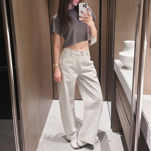 Posen light denim pants