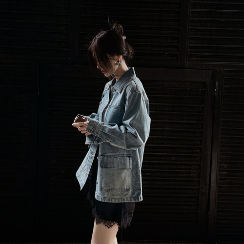 Posen pocket denim jacket