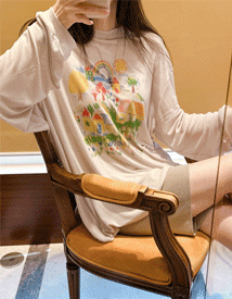 Joyful long sleeves tee
