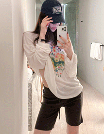 Lowly knit half pants