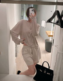 Airy tencel tee