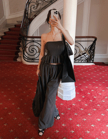 Pay smoke frill tube top