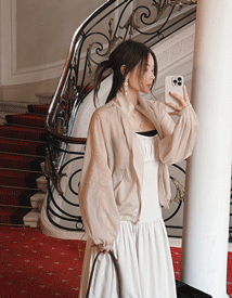 Aisel see-through jumper (pink)
