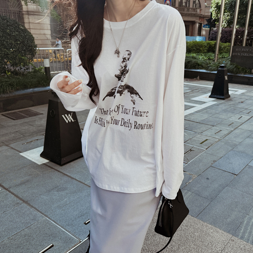 Soop long sleeve cotton tee