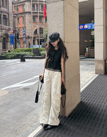 Margo banding cargo pants