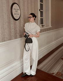 Dandy curved chino pants
