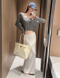 Cooling dual long skirt