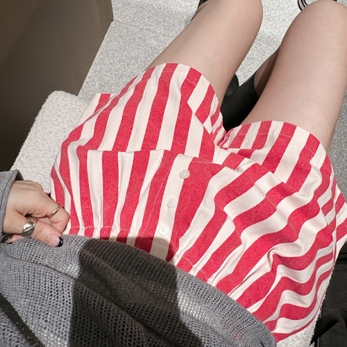 Momo stripe trunk shorts