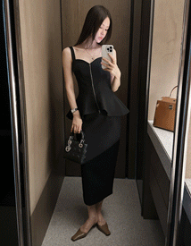 Fancy midi skirt