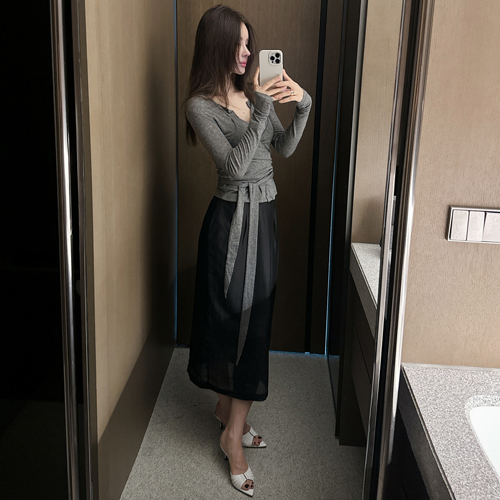 Simon tencel long skirt