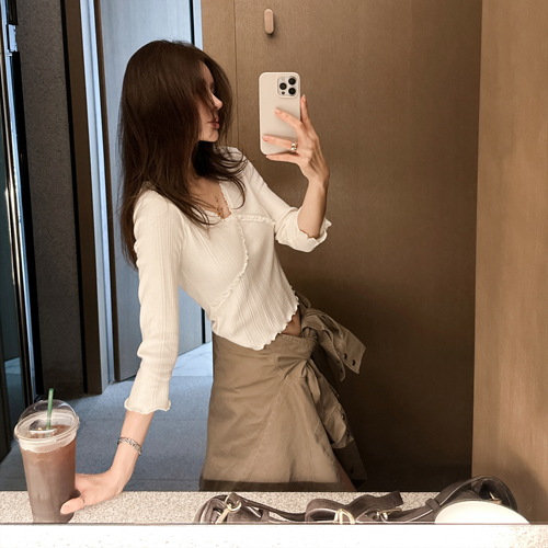 Miel shirring tee
