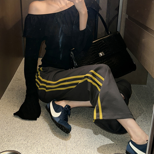 Track wide pants