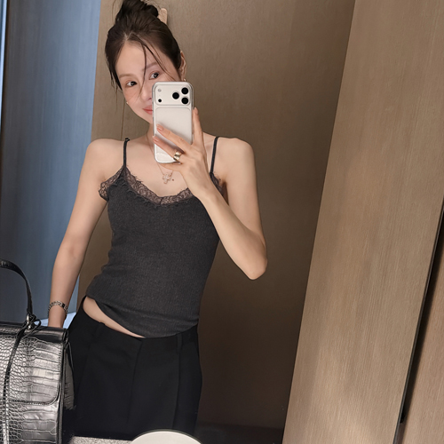 Petal golgi lace sleeveless