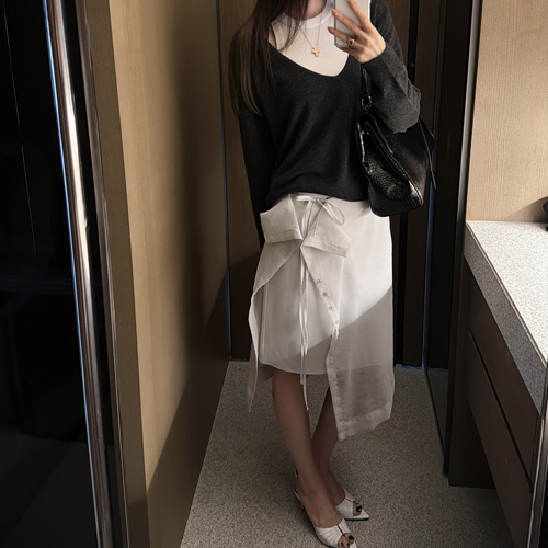 Talia layered skirt