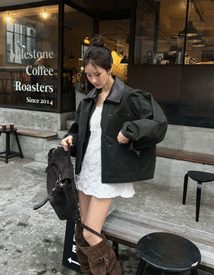 Garment work jacket