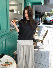 Juno round wool knit (wool100%)