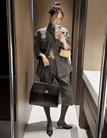 Blessing cotton pocket coat