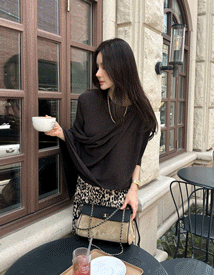 Billy shoulder knit
