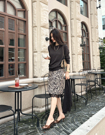 Hush lace fluffy skirt