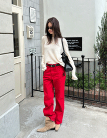 Peach dyeing color denim