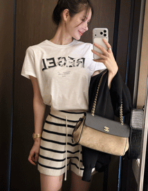 Code round tee