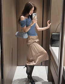 Aliyah shine skirt