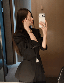 Gentle tailored banding jacket