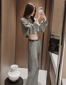 Cosi crop knit